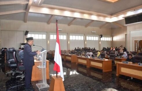 DPRD Kab. Sukabumi Gelar Rapat Paripurna Penyampaian Hasil Reses Ke 2 Tahun 2026