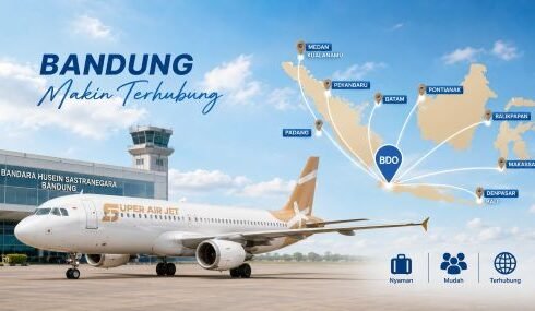 Super Air Jet Buka Delapan Rute Langsung Dari Bandara Husein Sastranegara