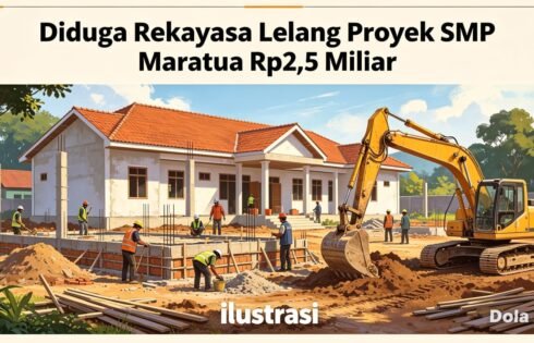 CV Pemenang Diduga Tak Penuhi Syarat, Lelang Proyek SMP Maratua Rp. 2,5 Miliar Disorot