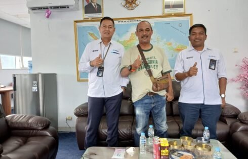 Media Humas Polri dan IPJI Depok Silaturahmi ke Kantor Cabang PELNI Ambon