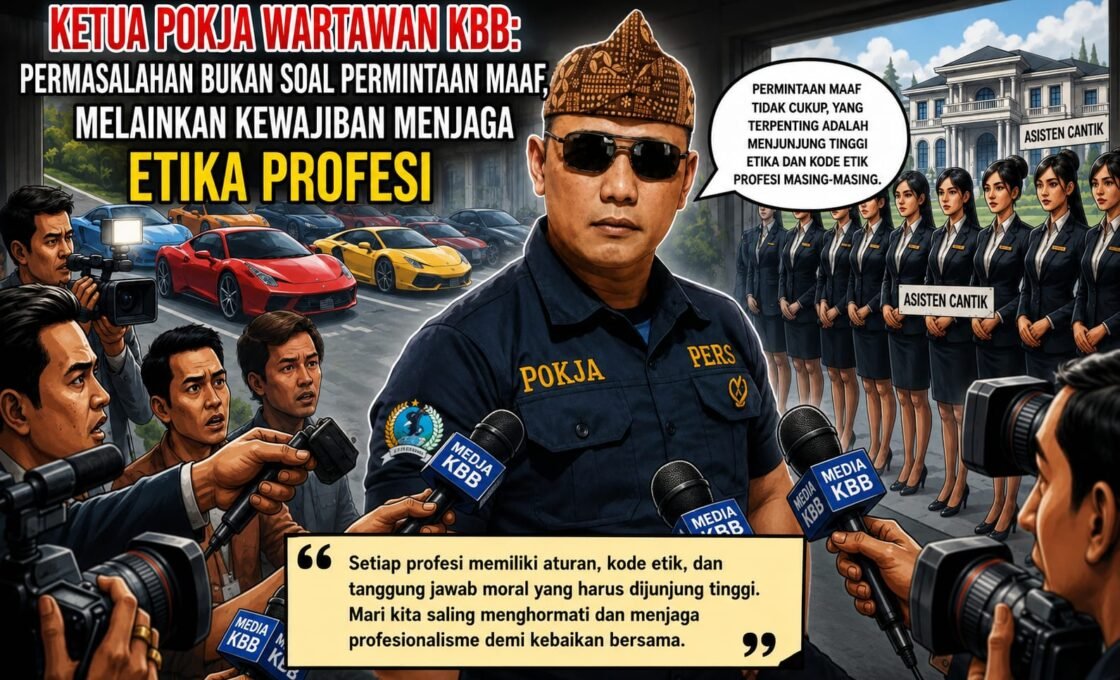 Ketua Pokja Wartawan KBB Soroti Etika Profesi, Sesalkan Pernyataan Pengacara Hotman Faris