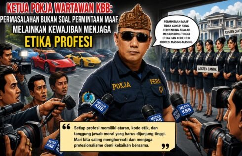 Ketua Pokja Wartawan KBB Soroti Etika Profesi, Sesalkan Pernyataan Pengacara Hotman Faris