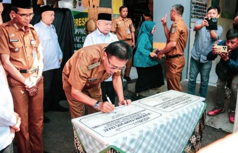 Sindangrasa Jadi Kelurahan Pertama di Ciamis Berstatus Kampung Zakat