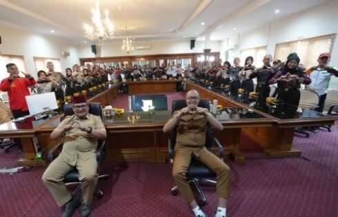Ayep Zaki Beri Pembekalan Kepada Calon Paskibraka Kota Sukabumi