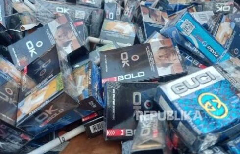 Satpol PP dan Bea Cukai Sita Lebih dari 7.000 Batang Rokok Ilegal di Kota Sukabumi