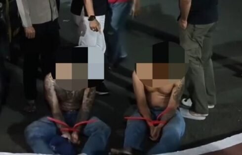 Curi Motor Pasangan Kekasih di Parkiran Minimarket, Dua Pelaku Dibekuk Polisi di Cileungsi