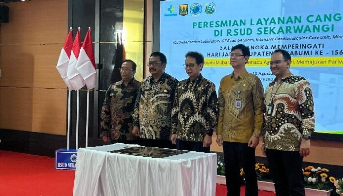 Menkes Resmikan Empat Fasilitas Canggih RSUD Sekarwangi, Warga Sukabumi Tak Perlu Lagi Berobat ke Luar Daerah