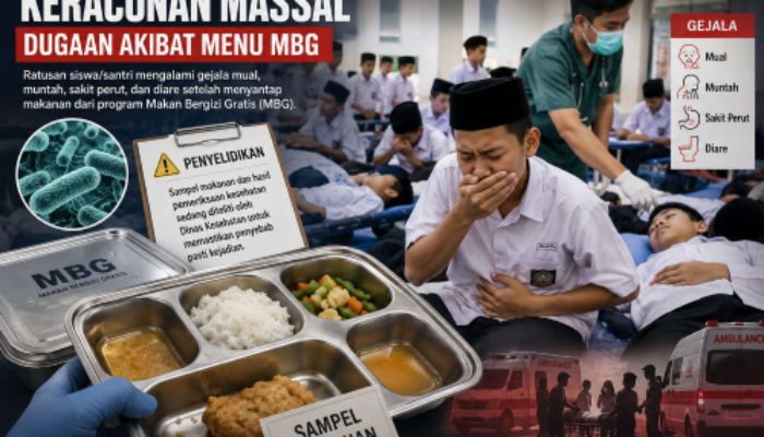 Kondisi 134 Santri Baiti Jannati Yang Diduga Keracunan Menu MBG Membaik