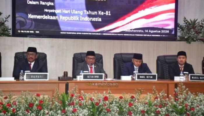 Bupati Sukabumi Hadiri Pidato Kenegaraan Presiden Prabowo, Soroti Swasembada Pangan