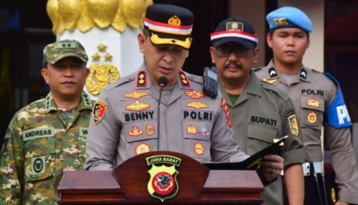 Apel Kebangsaan Tiga Pilar Digelar, Sukabumi Perkuat Sinergi Jaga Kamtibmas