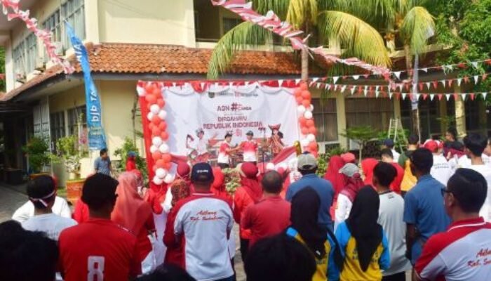Meriakan HUT Ke 81 RI, Ratusan ASN Pemkab. Sukabumi Ikuti Berbagai Lomba Tradisional