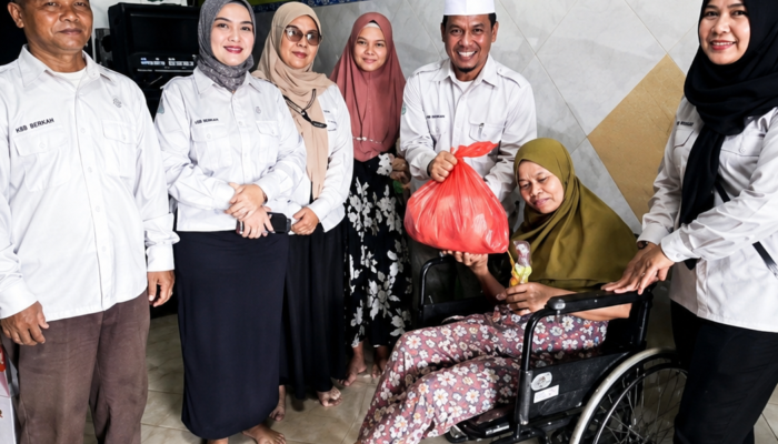 Di Bawah Gerimis, KBB Kembali Antar Amanah untuk Warga Pesisir Belawan