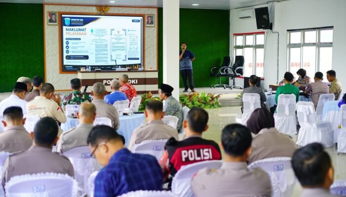 Polda Sumsel Perkuat Pencegahan Karhutla dari Desa, Polres OKI Libatkan Kades dan Masyarakat