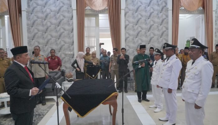 3 Kepala Desa Hasil PAW, di Lantik