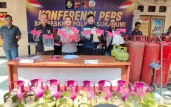 Polres Sukabumi Ungkap Pengoplosan LPG Subsidi, Kerugian Negara Rp. 49,7 Miliar