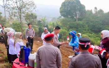 Polres Ciamis Dukung Percepatan Swasembada Bawang Putih