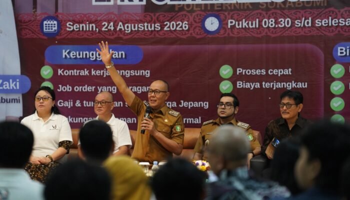 Wali Kota Sukabumi Hadiri Grand Opening LPK Politeknik Sukabumi