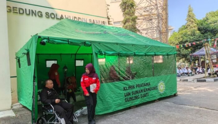 Posko Kesehatan Siaga Penuh Selama PBAK UIN Sunan Gunung Djati Bandung 2026