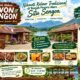 Bukan Sekadar Makan, Pawon Sengon Hadirkan Kuliner Tradisional Dengan View Situ Sengon