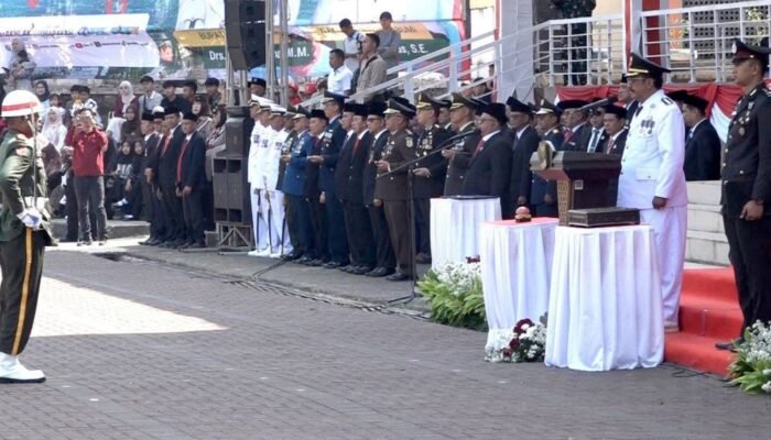 Upacara HUT Ke – 81 RI, Bupati Sukabumi Ajak Perkuat Kolaborasi Pembangunan