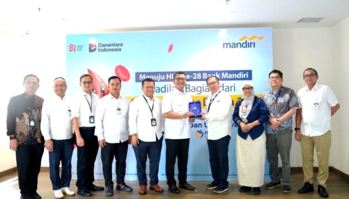 RSUI dan Bank Mandiri Gelar Donor Darah, 500 Orang Ikut “Alirkan Harapan” di HUT ke-28 Mandiri
