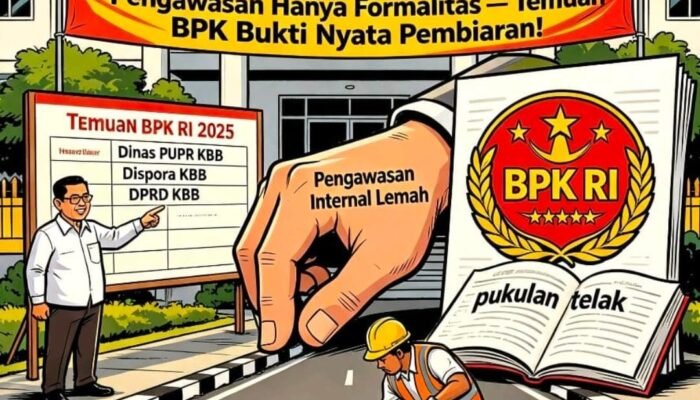 Temuan BPK RI : Lemahnya Pengawasan Internal KBB Seret PUPR, Dispora, Hingga DPRD