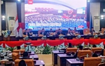 Peringati HUT Ke – 81 Kemerdekaan RI, DPRD OKI Ikuti Pidato Kenegaraan Presiden Sekaligus Gelar Rapat Paripurna Penyampaian Nota Keuangan Serta RAPBN 2027