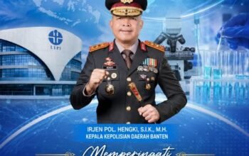 Polda Banten Ucapkan Selamat HUT LIPI