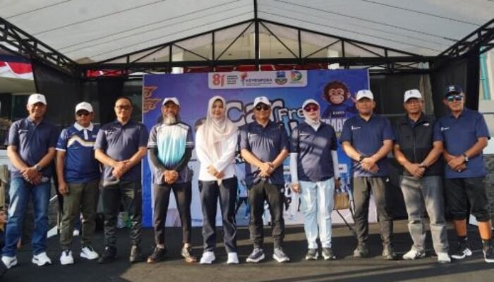 Pemkab Garut dan Kemenpora Canangkan Program GEMAR di Car Free Day