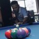 Jago Nulis, Jago Nembak ! Dio dari PWI Jateng, Juara I Billiard Antar Wartawan PWI Depok