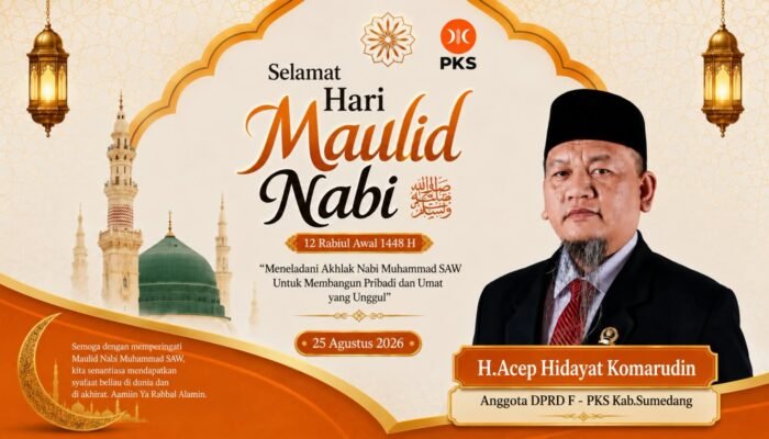Peringati Maulid Nabi, H. Acep Hidayat Komarudin Ajak Masyarakat Teladani Akhlak Rasulullah