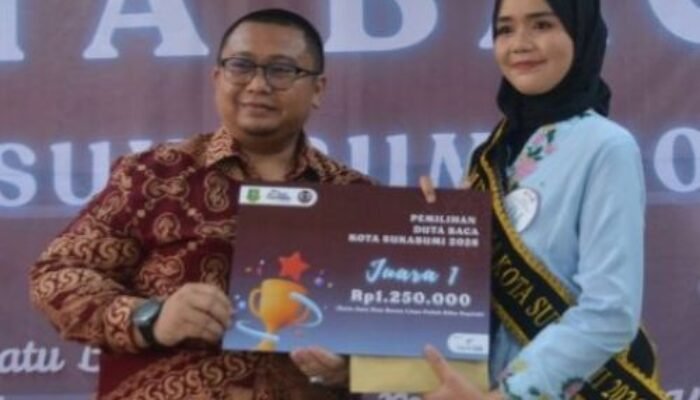Ladifa Olwi Salsa Terpilih sebagai Duta Baca Kota Sukabumi 2026