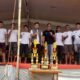 Semarak HUT RI ke-81, Kampung Bawah Tanjung Raja Gelar Lomba Perahu Bidar Mini
