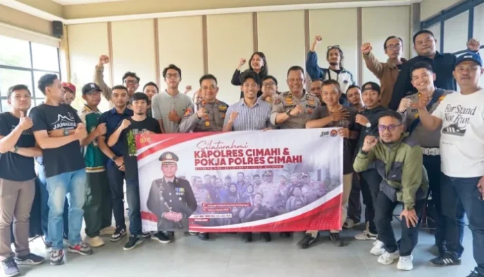 Kapolres Cimahi Perkuat Sinergi dengan Media, Tegaskan Pers Mitra Strategis Jaga Kamtibmas
