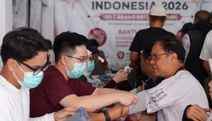 HUT Ke – 81 RI, INTI – PINTI Sukabumi Gelar Donor Darah dan Pengobatan Gratis