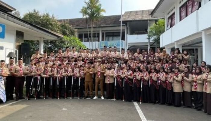 Wali Kota Ayep Zaki Lepas Kontingen Pramuka Kota Sukabumi ke Jambore Nasional XII