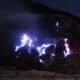 Blue Fire Terlihat di Kawah Papandayan, Wisatawan Diminta Menjauh
