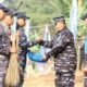 TNI AL dan Pemkab Sukabumi Bersihkan Lokasi Pembangunan Jembatan Leuwidingding