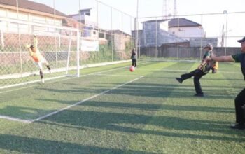 Sekda Sukabumi Buka Turnamen Mini Soccer Korpri, Diikuti 52 Tim