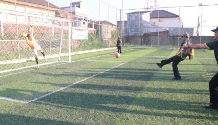 Sekda Sukabumi Buka Turnamen Mini Soccer Korpri, Diikuti 52 Tim