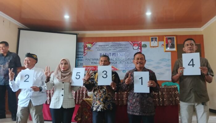 Demokrasi Kebonjati Resmi Dimulai, Lima Calon Siap Adu Gagasan Untuk Desa