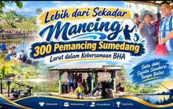 Lebih dari Sekadar Mancing, 300 Pemancing Sumedang Larut Dalam Kebersamaan BHA