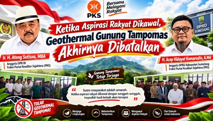 Ketika Aspirasi Rakyat Dikawal, Geothermal Gunung Tampomas Akhirnya Dibatalkan