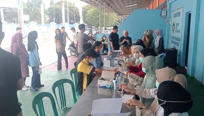 Kesehatan Diutamakan, Puluhan Relawan SPPG Tanjung Raja 1 Ogan Ilir Jalani Pemeriksaan