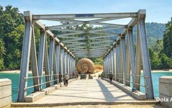 Jembatan Sei Sumbang Jadi Penghubung Ekonomi Warga Pesisir Biduk-Biduk