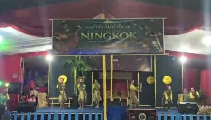 Lestarikan Budaya Tradisional, Kecamatan Tanjung Raja Gelar Tradisi Ningkuk