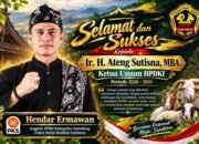 Hendar Ermawan Ucapkan Selamat, Ir. H. Ateng Sutisna, MBA Resmi Pimpin HPDKI 2026 – 2031