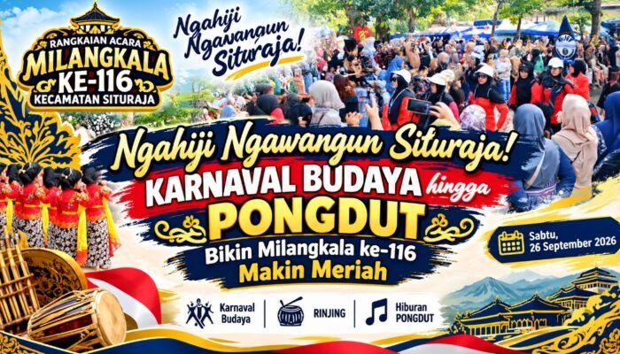 Ngahiji Ngawangun Situraja! Karnaval Budaya hingga PONGDUT Bikin Milangkala ke-116 Makin Meriah