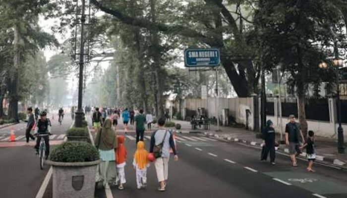 CFD Dago dan Buahbatu Masih Ditutup, Pemkot Bandung Evaluasi Anggaran
