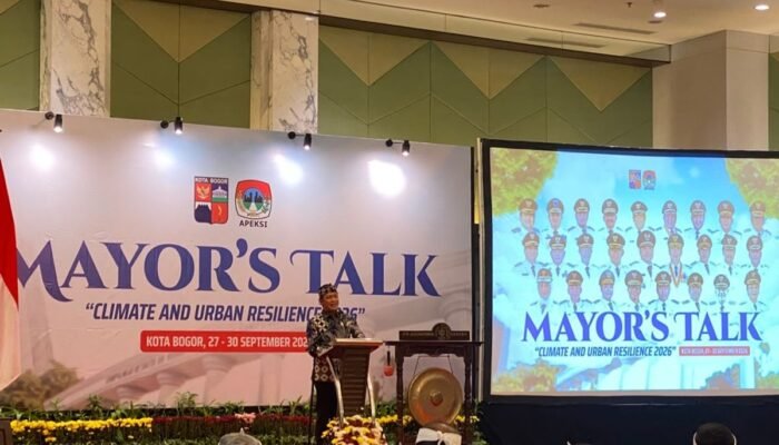 Hadiri Mayors Talk 2026, Ayep Zaki Tegaskan Sukabumi Perkuat Ketahanan Perkotaan